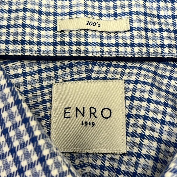 Enro Men’s Long Sleeve Button Down Shirt Size Large - Picture 2 of 10